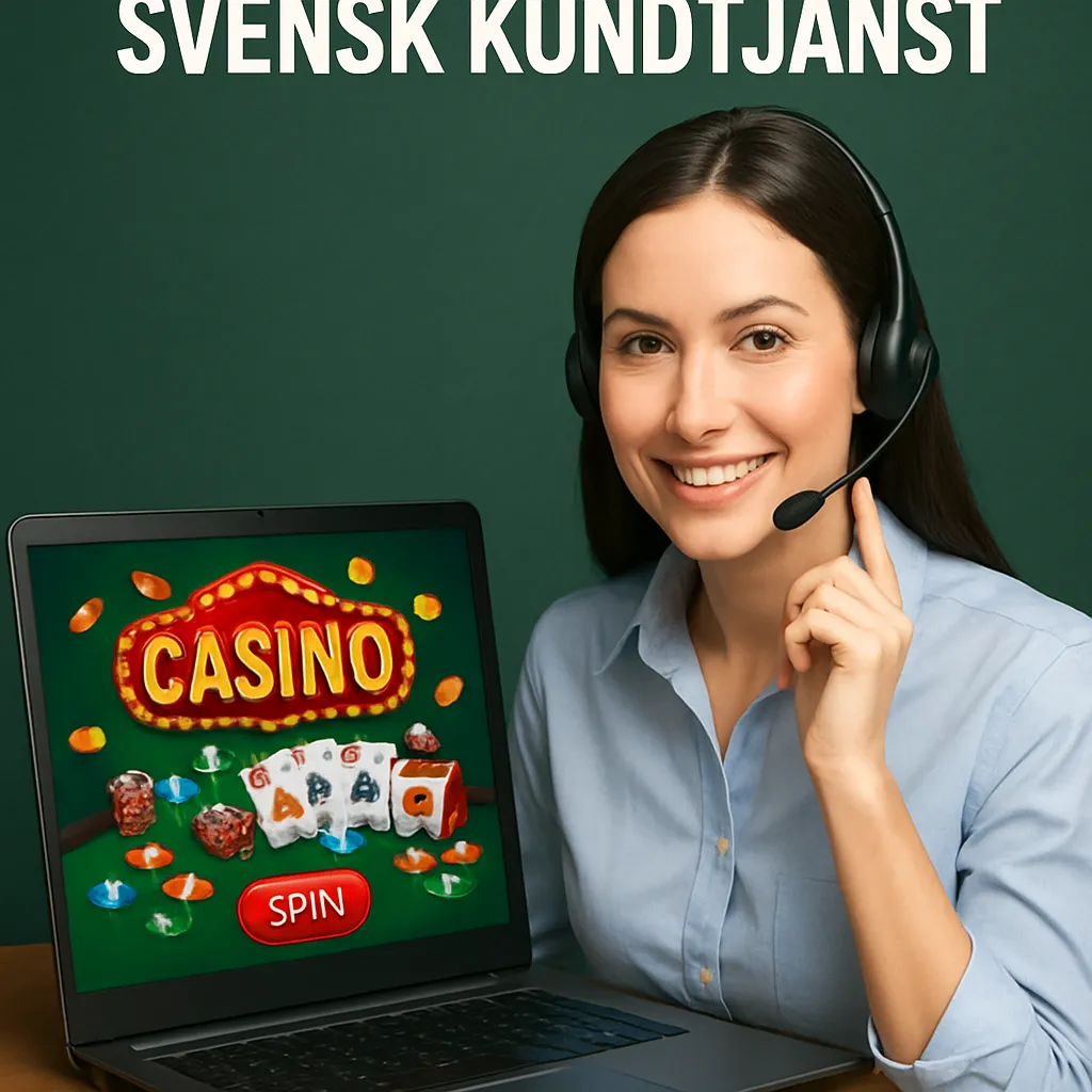 Online casino med svensk kundtjänst